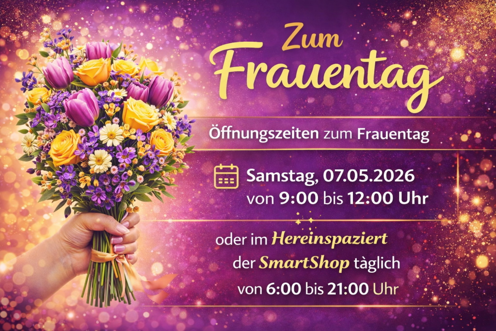 Am 8. März ist Frauentag - BESTELLUNGEN UNTER 0162 455 78 08